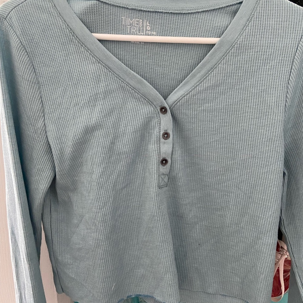 Button up top